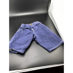 Happy‎ Kids Vtg 1980s Denim Jeans Cabbage Patch Kids 16" Dolls Like CPK